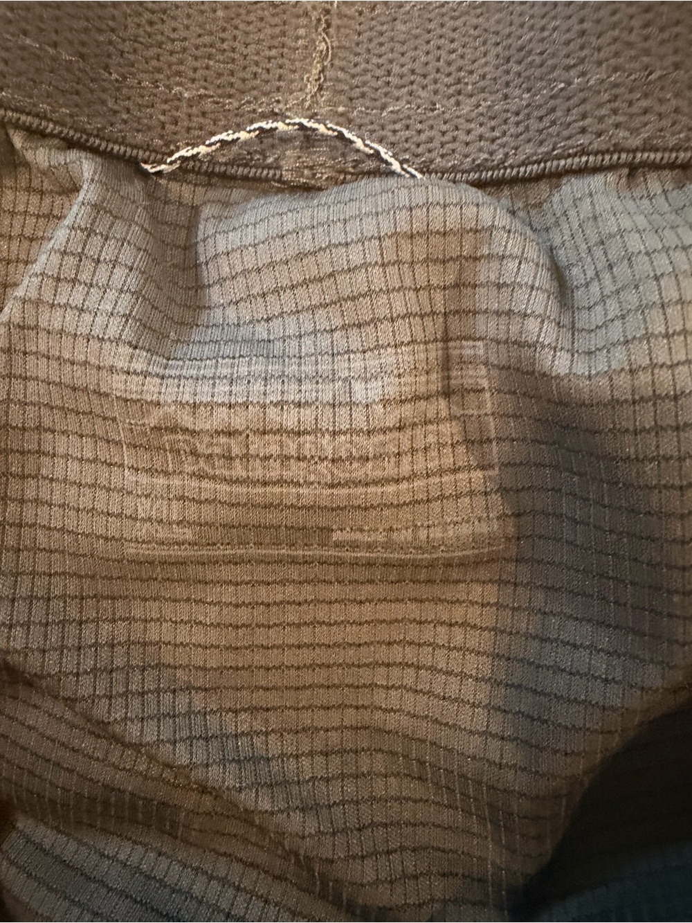 Patagonia Men's Camo Athletic Shorts - Olive & Khaki - Picture 5 of 5